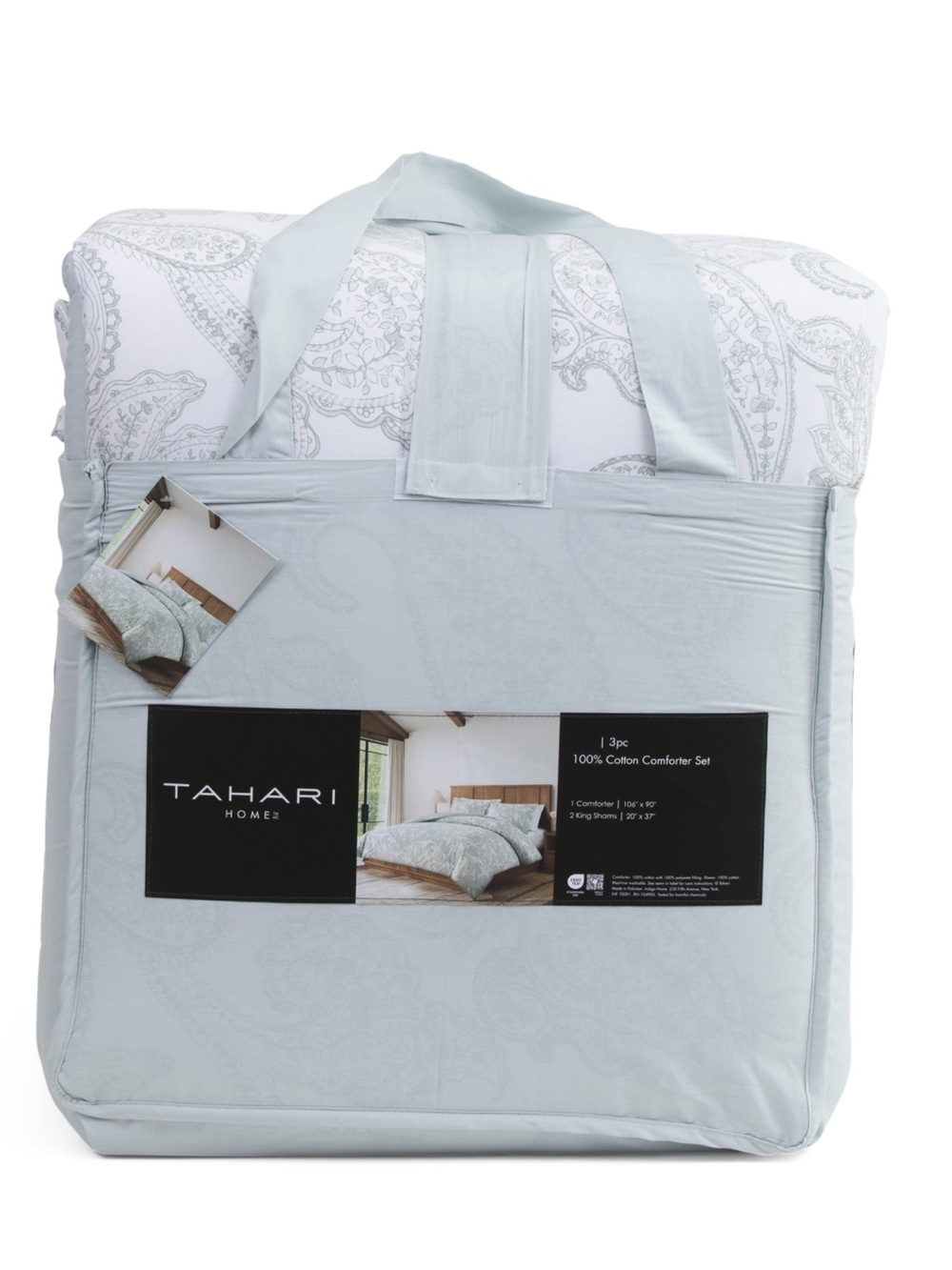 TAHARI‎ HOME paisley comforter set